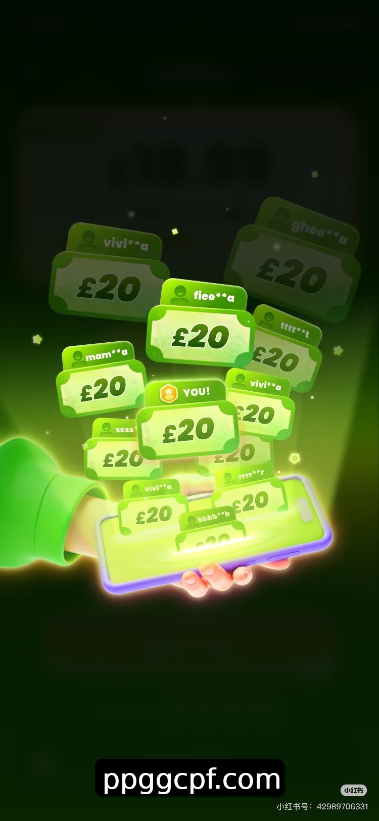 Interface do App ppgg